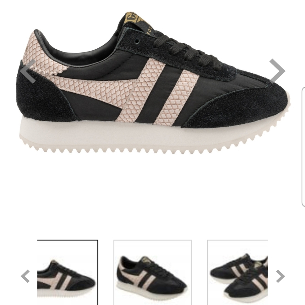 Gola Women's Boston '78 Sneakers black/pink 7